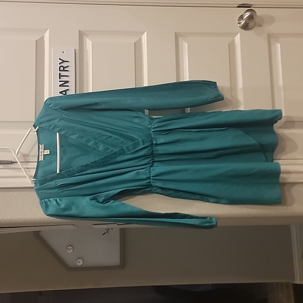 Ladies Green Lightweight Dress Small